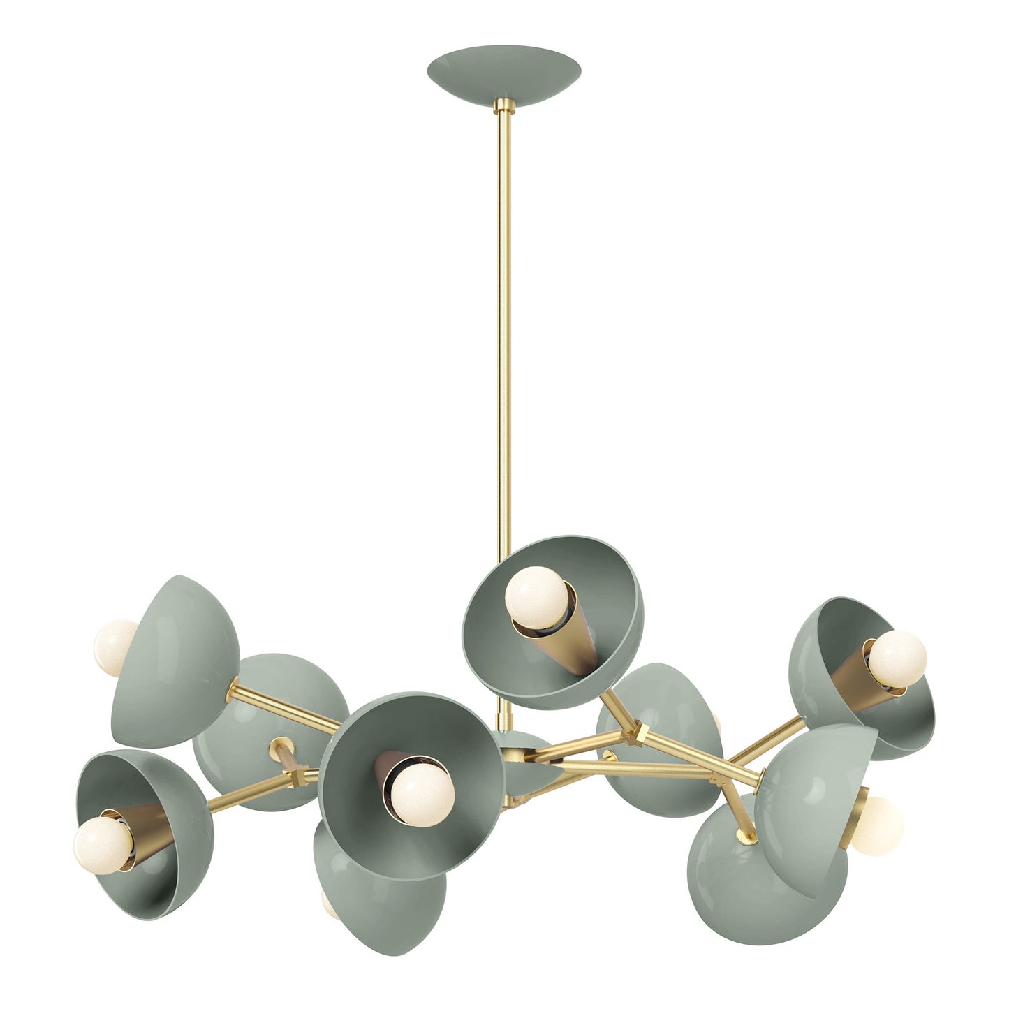 30 Colorful Alegria Chandelier – Modern Brass and Aluminum Design for Elegant Home Interiors 10