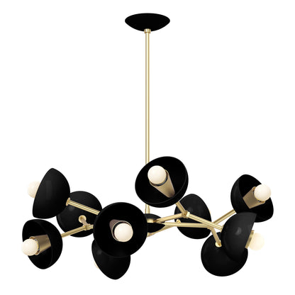 30 Colorful Alegria Chandelier – Modern Brass and Aluminum Design for Elegant Home Interiors 12