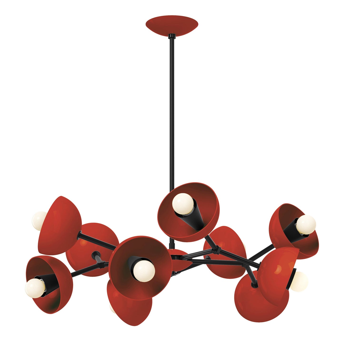 30 Colorful Alegria Chandelier – Modern Brass and Aluminum Design for Elegant Home Interiors 13