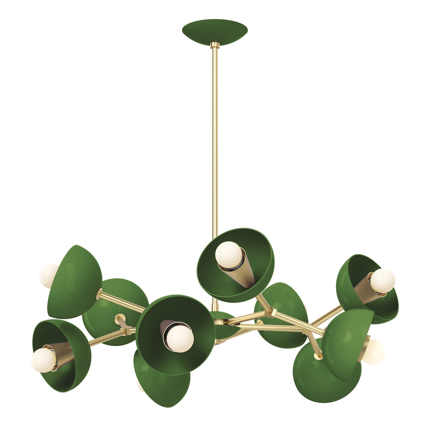 30 Colorful Alegria Chandelier – Modern Brass and Aluminum Design for Elegant Home Interiors 14