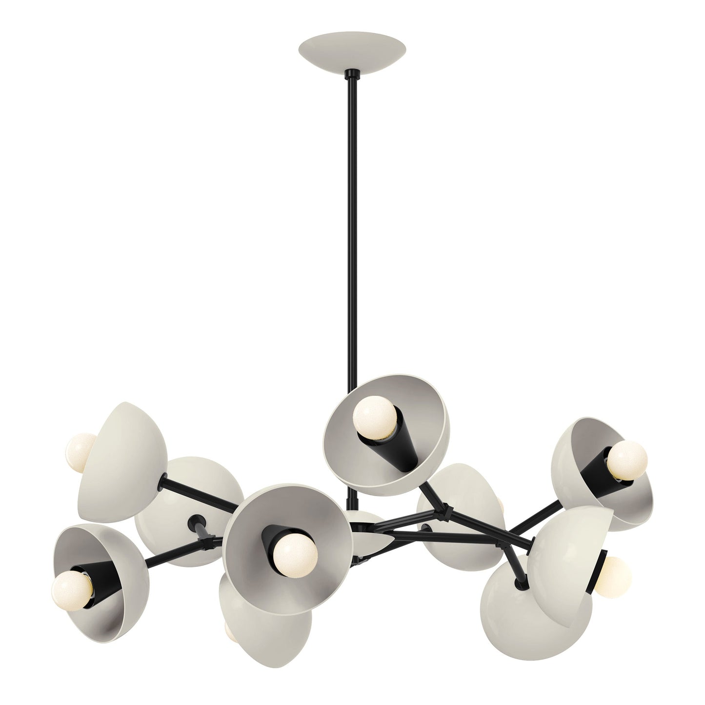 30 Colorful Alegria Chandelier – Modern Brass and Aluminum Design for Elegant Home Interiors 16