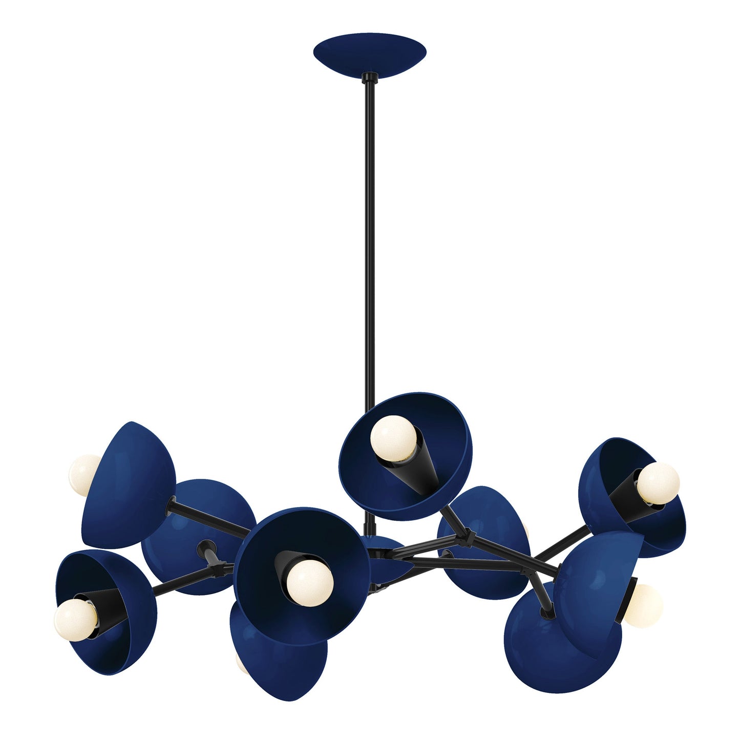 30 Colorful Alegria Chandelier – Modern Brass and Aluminum Design for Elegant Home Interiors 17