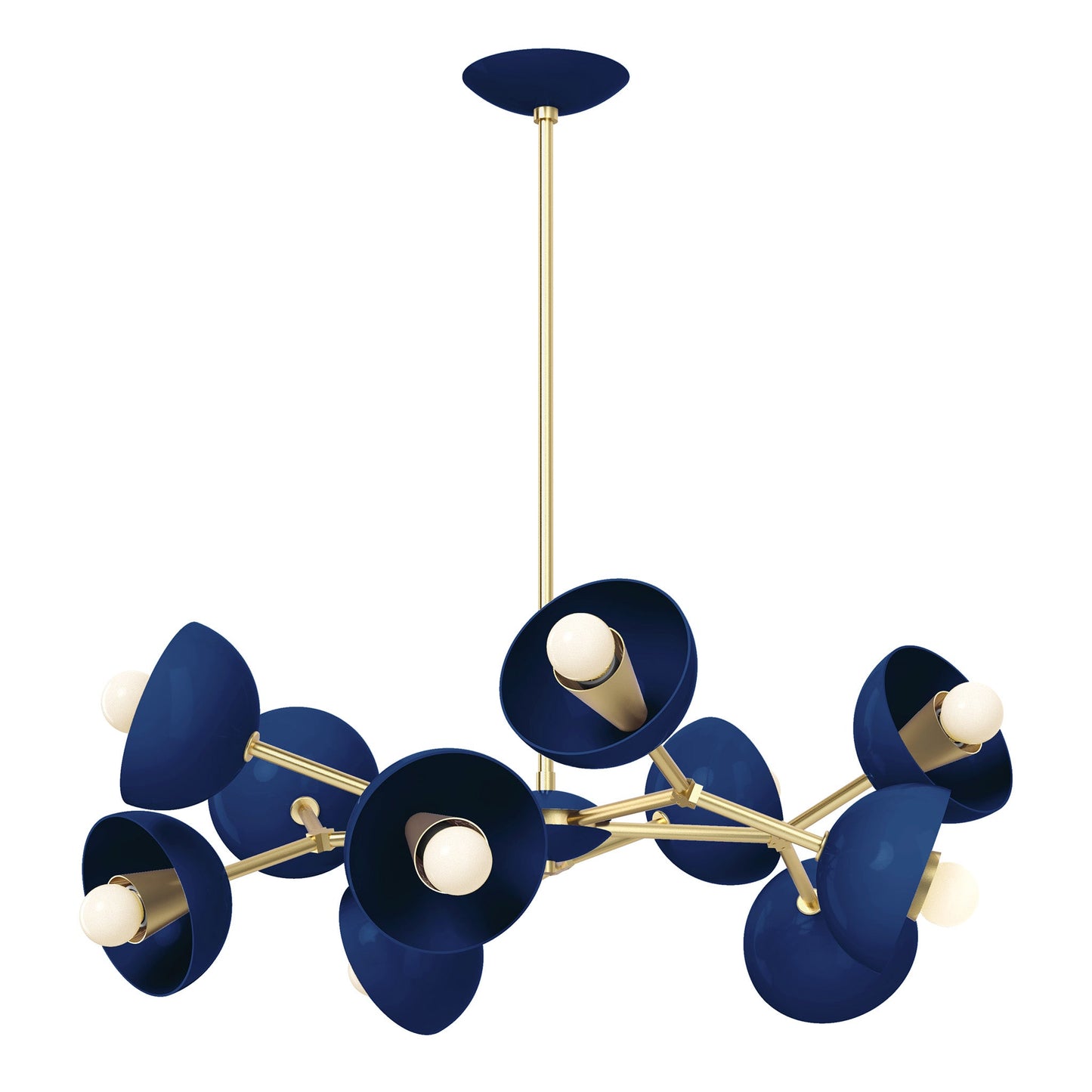 30 Colorful Alegria Chandelier – Modern Brass and Aluminum Design for Elegant Home Interiors 18