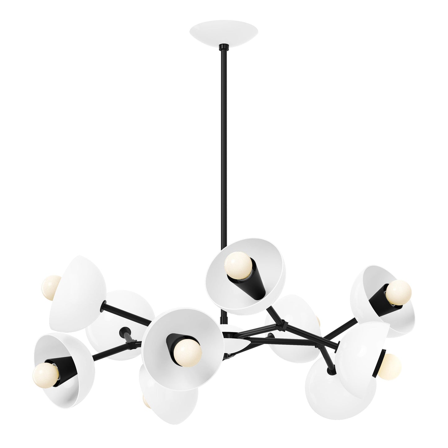 30 Colorful Alegria Chandelier – Modern Brass and Aluminum Design for Elegant Home Interiors 21