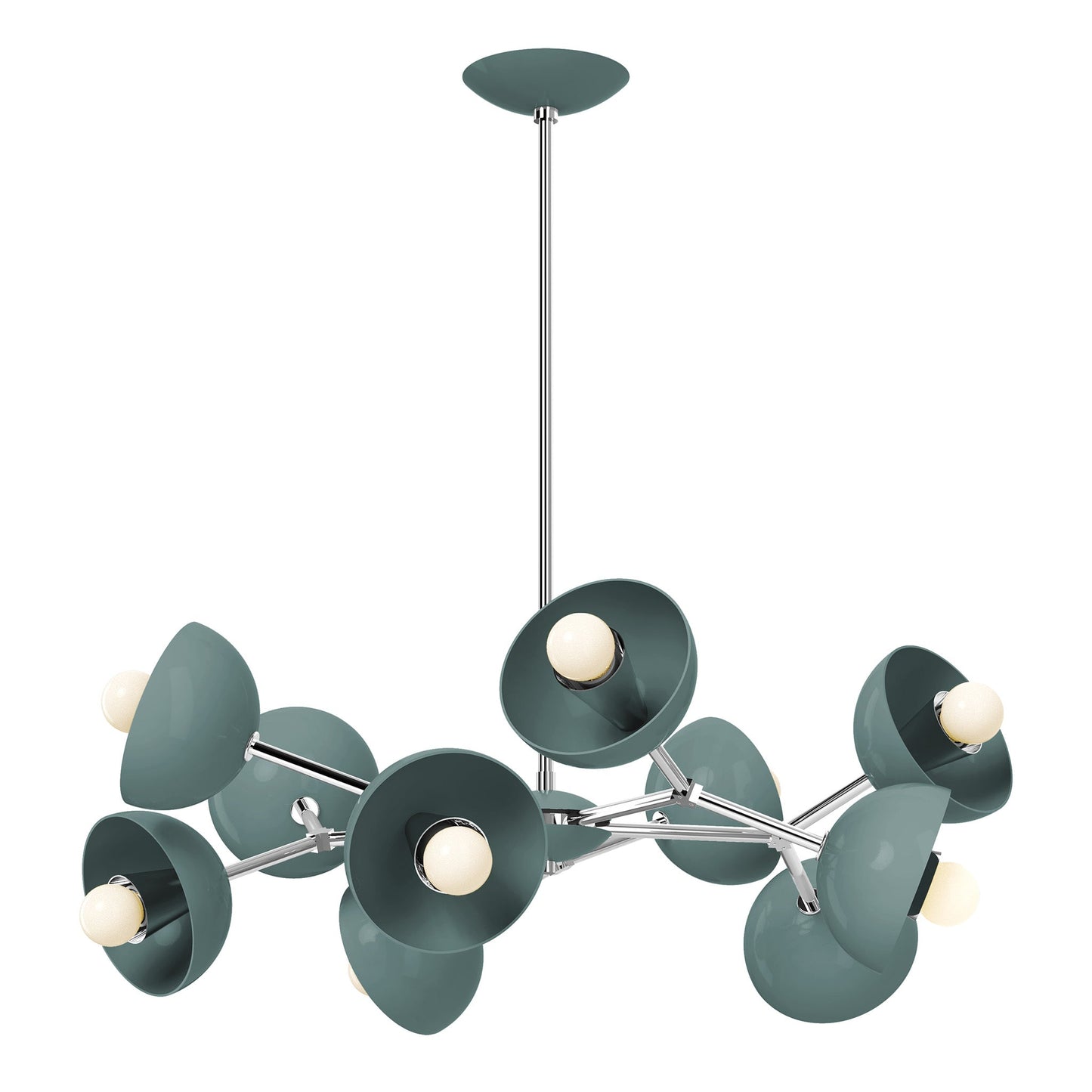 30 Colorful Alegria Chandelier – Modern Brass and Aluminum Design for Elegant Home Interiors 22