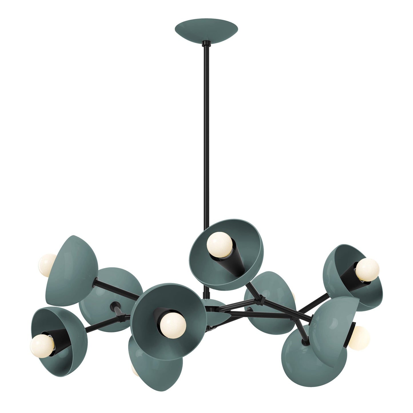 30 Colorful Alegria Chandelier – Modern Brass and Aluminum Design for Elegant Home Interiors 23