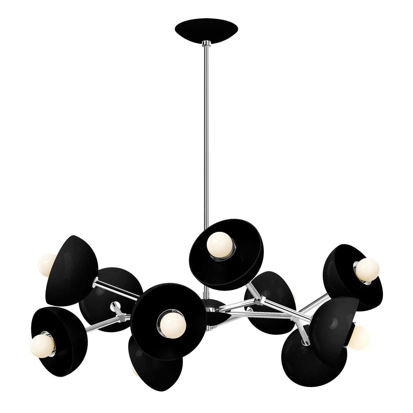 30 Colorful Alegria Chandelier – Modern Brass and Aluminum Design for Elegant Home Interiors 24