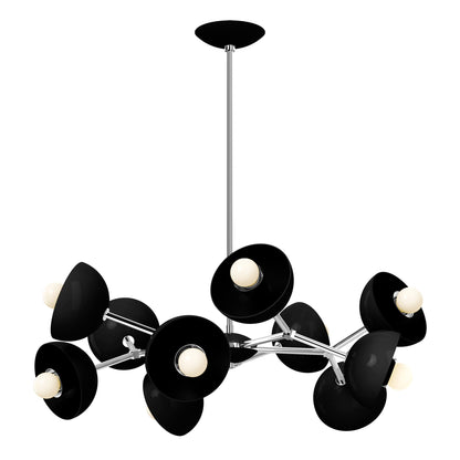 30 Colorful Alegria Chandelier – Modern Brass and Aluminum Design for Elegant Home Interiors 24