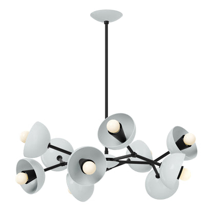 30 Colorful Alegria Chandelier – Modern Brass and Aluminum Design for Elegant Home Interiors 27