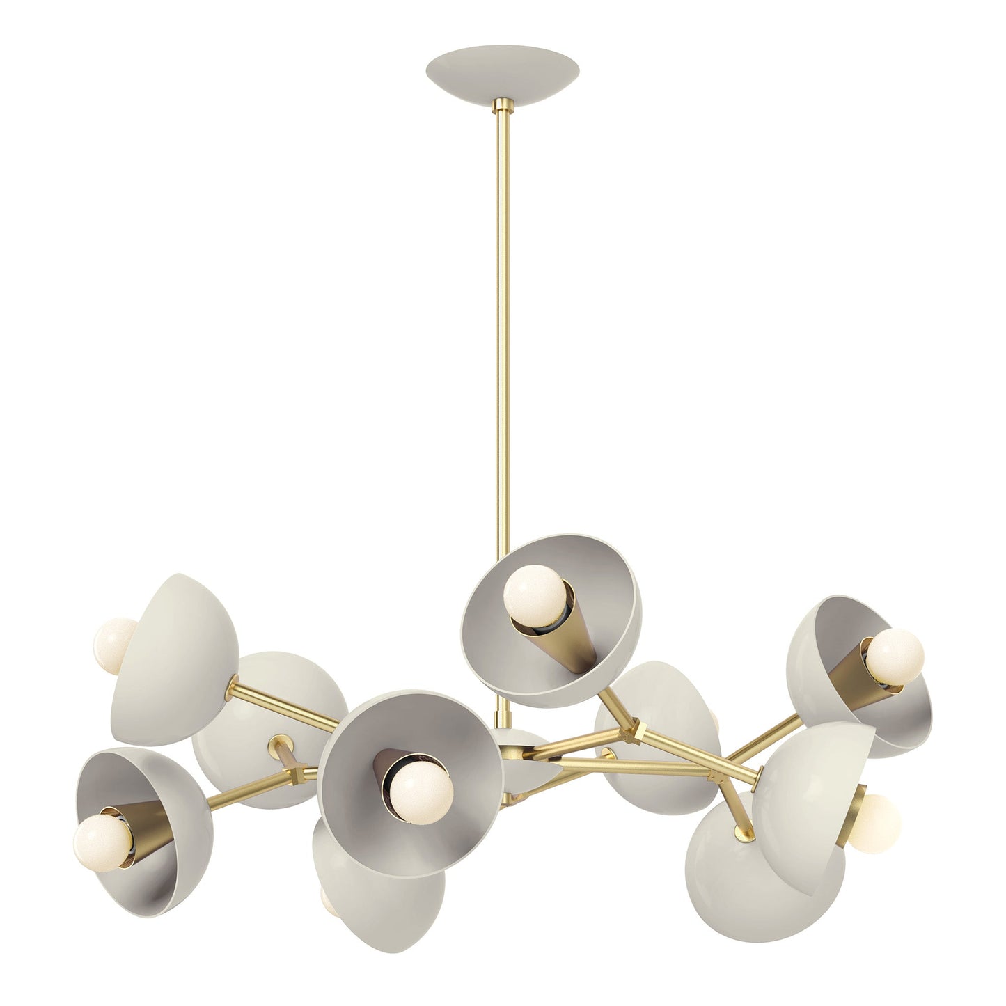 30 Colorful Alegria Chandelier – Modern Brass and Aluminum Design for Elegant Home Interiors 28