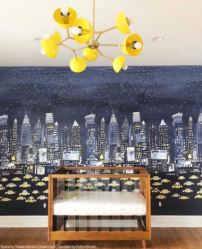 30 Colorful Alegria Chandelier – Modern Brass and Aluminum Design for Elegant Home Interiors 3