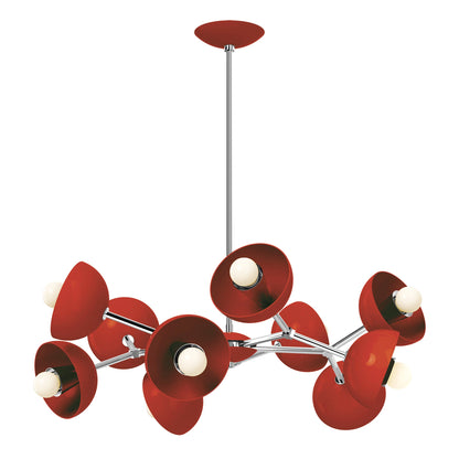 30 Colorful Alegria Chandelier – Modern Brass and Aluminum Design for Elegant Home Interiors 34