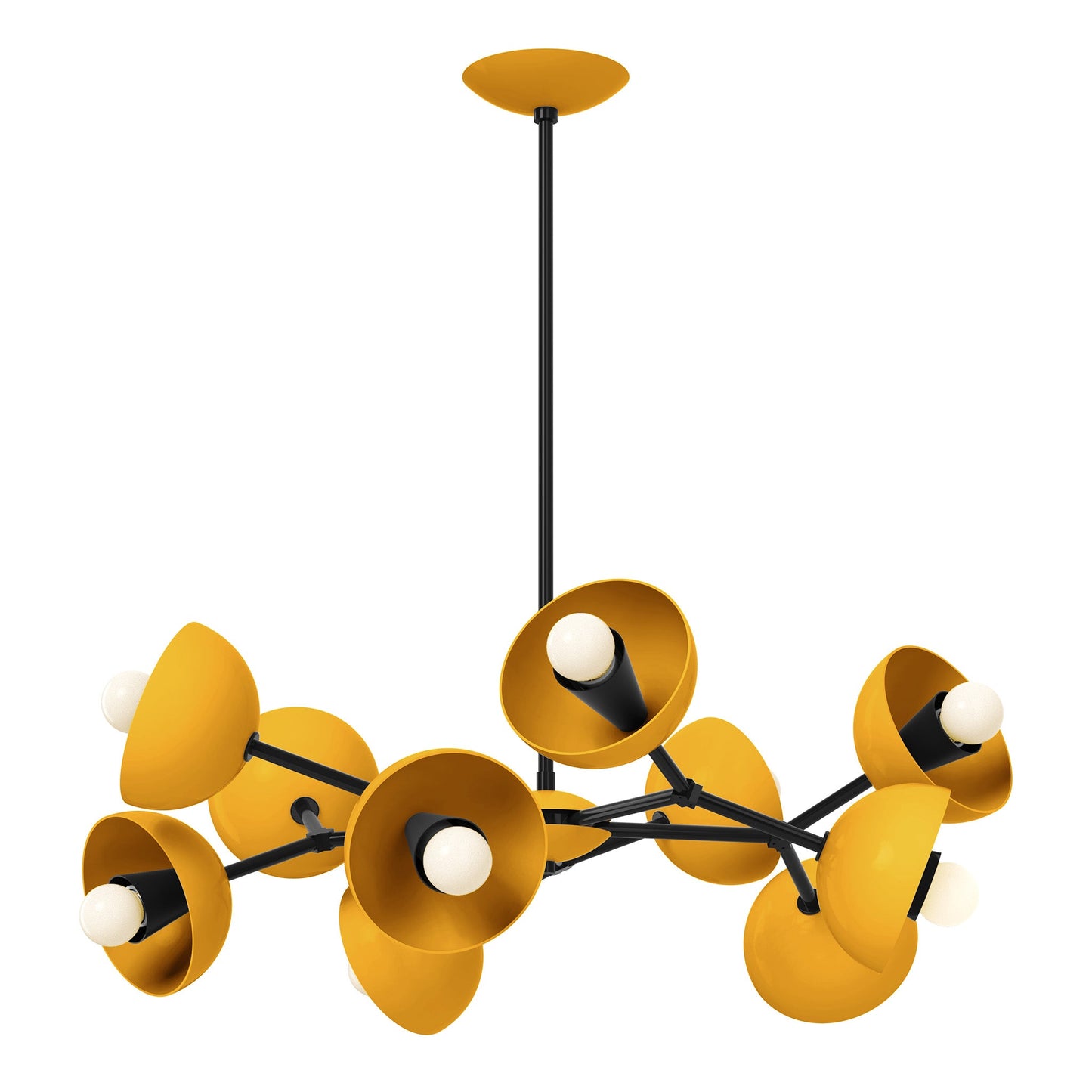 30 Colorful Alegria Chandelier – Modern Brass and Aluminum Design for Elegant Home Interiors 35