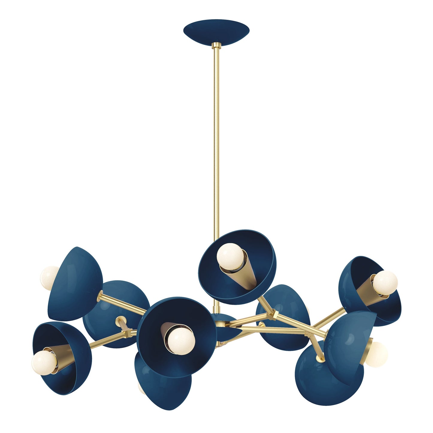 30 Colorful Alegria Chandelier – Modern Brass and Aluminum Design for Elegant Home Interiors 39