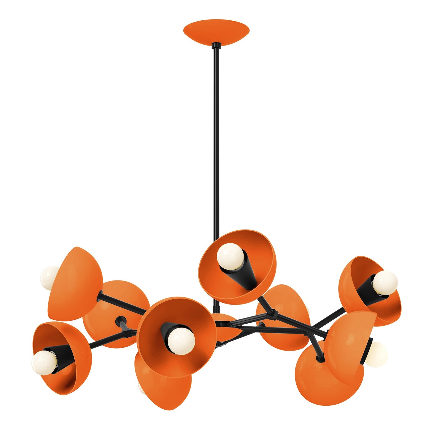 30 Colorful Alegria Chandelier – Modern Brass and Aluminum Design for Elegant Home Interiors 42