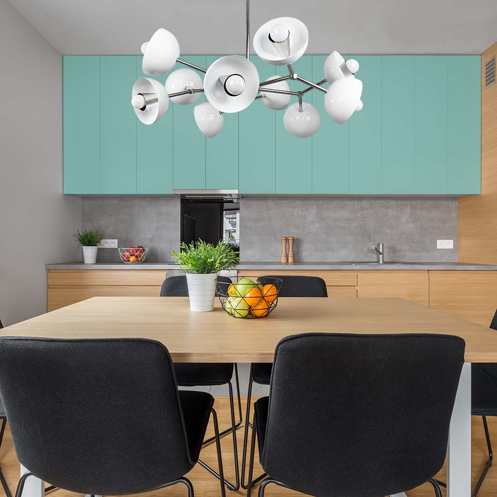 30 Colorful Alegria Chandelier – Modern Brass and Aluminum Design for Elegant Home Interiors 5