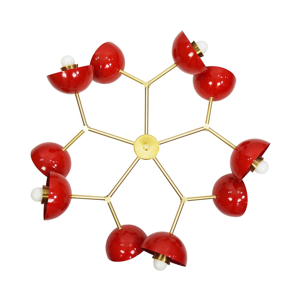 30 Colorful Alegria Chandelier – Modern Brass and Aluminum Design for Elegant Home Interiors 6