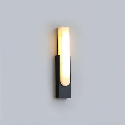 Modern Wall Sconce – Elegant Lighting Fixture for Home Decor, 50 cm Height, 10 cm Diameter, Metal and Glass Construction 0