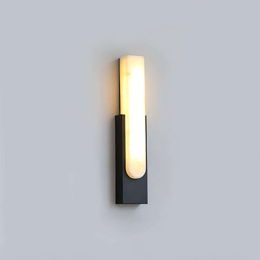 Modern Wall Sconce – Elegant Lighting Fixture for Home Decor, 50 cm Height, 10 cm Diameter, Metal and Glass Construction 0