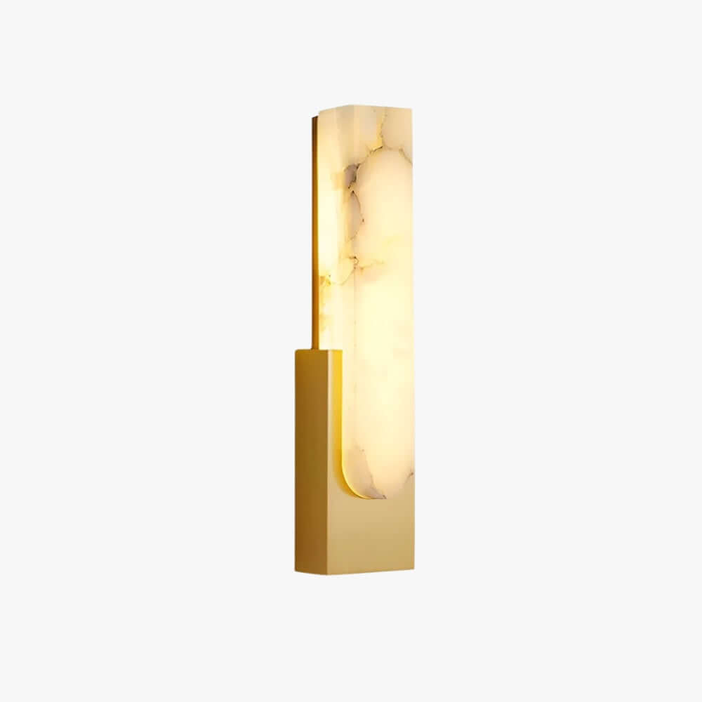 Modern Wall Sconce – Elegant Lighting Fixture for Home Decor, 50 cm Height, 10 cm Diameter, Metal and Glass Construction 1