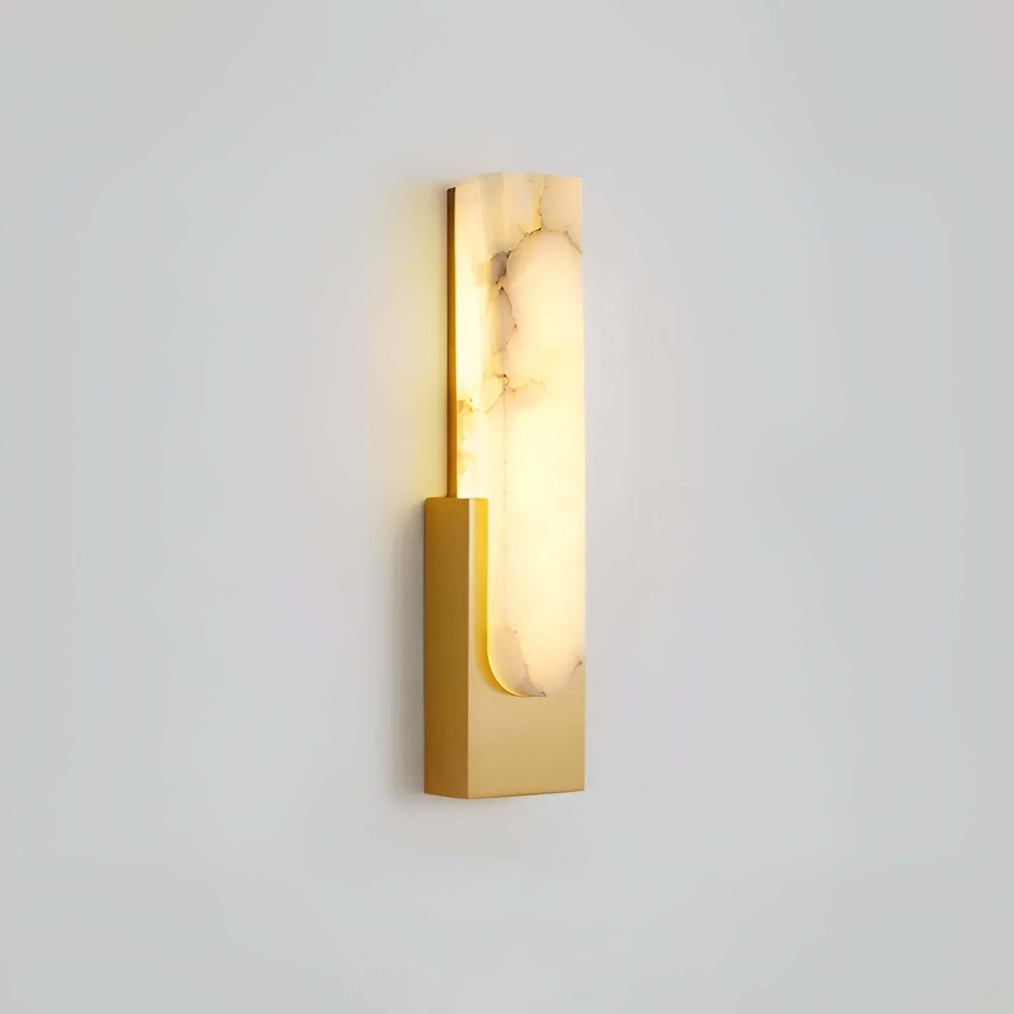 Modern Wall Sconce – Elegant Lighting Fixture for Home Decor, 50 cm Height, 10 cm Diameter, Metal and Glass Construction 2