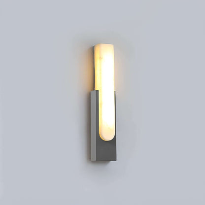 Modern Wall Sconce – Elegant Lighting Fixture for Home Decor, 50 cm Height, 10 cm Diameter, Metal and Glass Construction 4