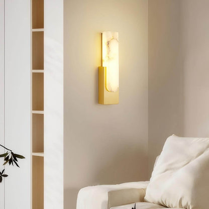 Modern Wall Sconce – Elegant Lighting Fixture for Home Decor, 50 cm Height, 10 cm Diameter, Metal and Glass Construction 8