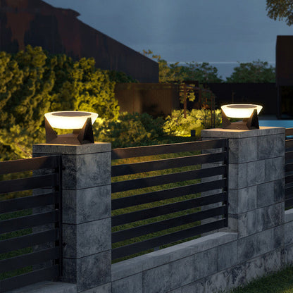 Outdoor Solar Lawn Lamp with Motion Detection, Waterproof Adjustable Height Garden Light, LED Illumination 1